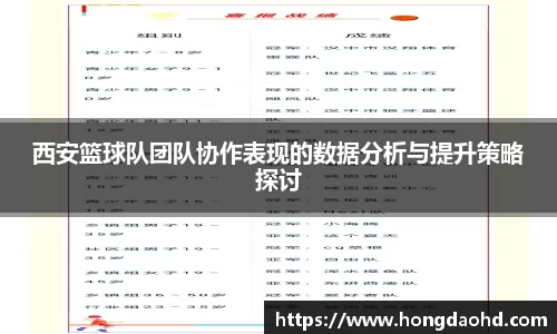 西安篮球队团队协作表现的数据分析与提升策略探讨